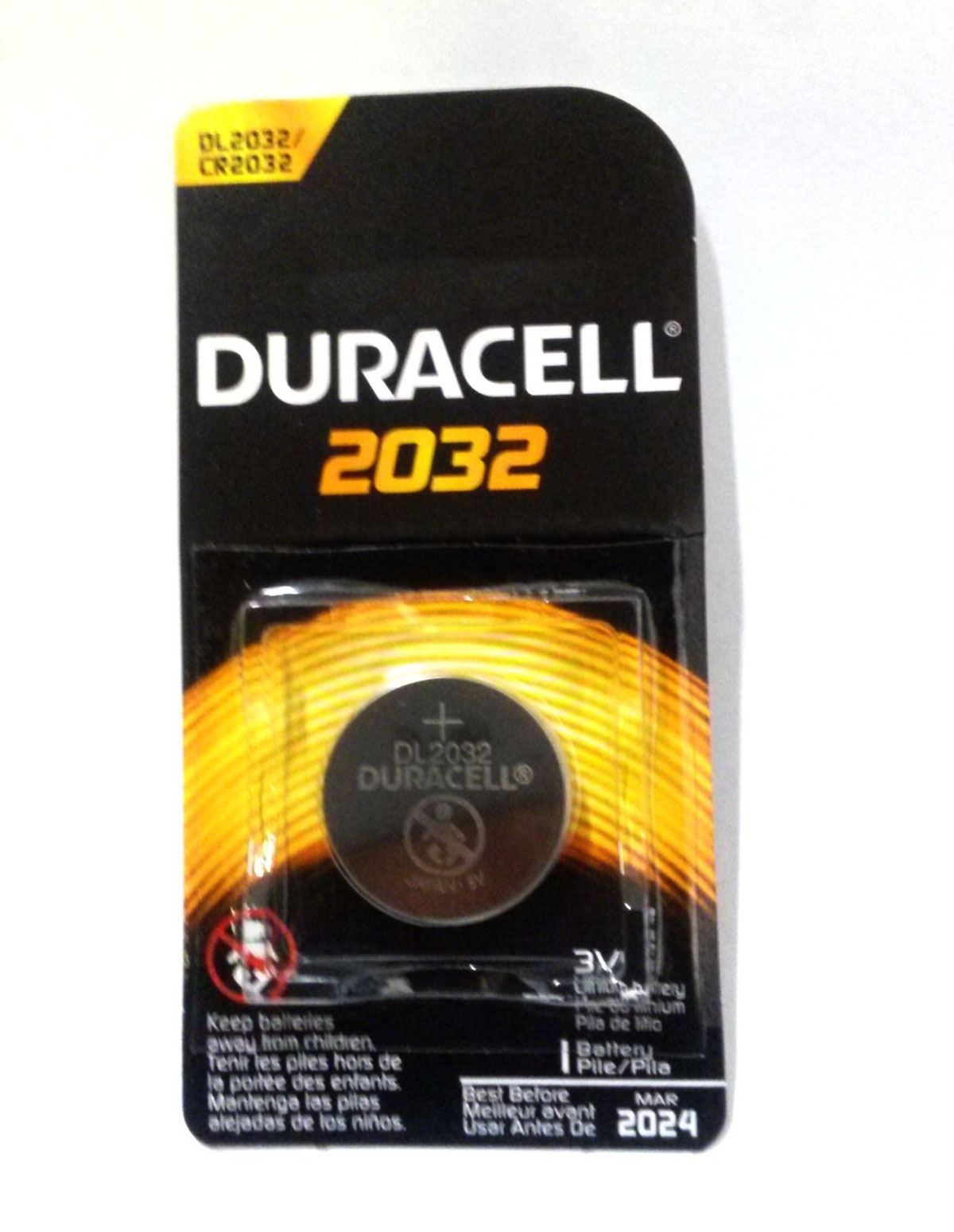 alternate image for Single Pack Duracell 3V 2032