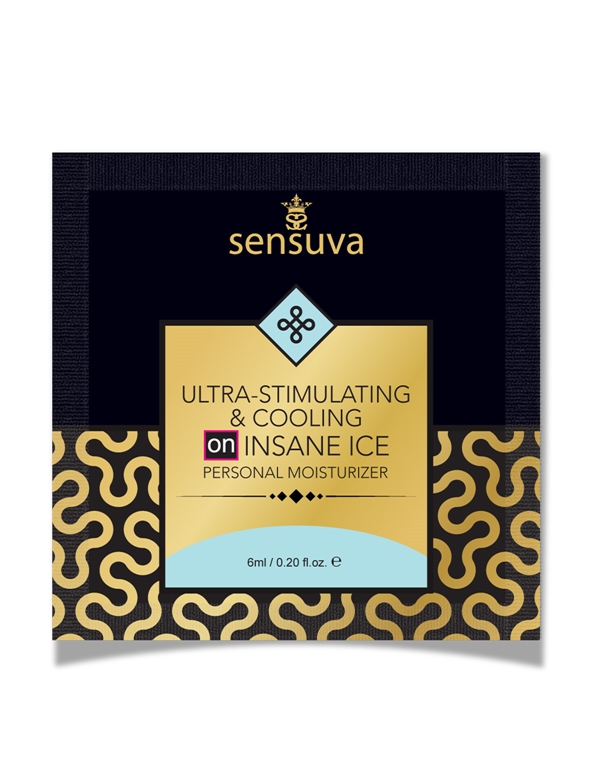 Ultra-Stimulating On Insane Ice Personal Moisturizer - Packet default view Color: NC