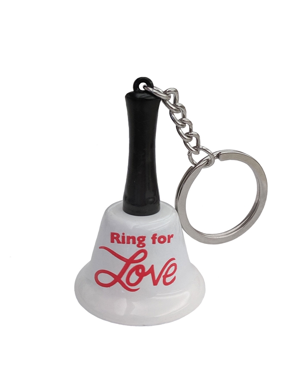 Ring For Love Bell Keychain default view Color: WR