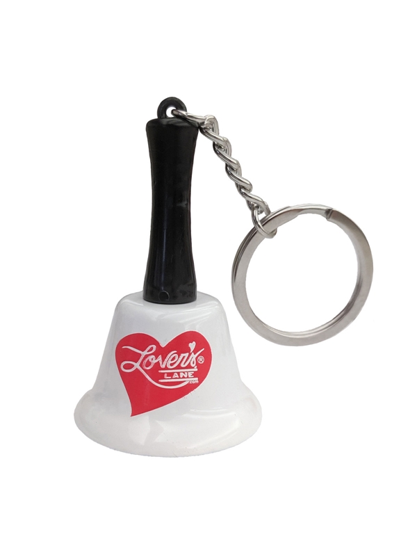 Ring For Love Bell Keychain ALT view Color: WR