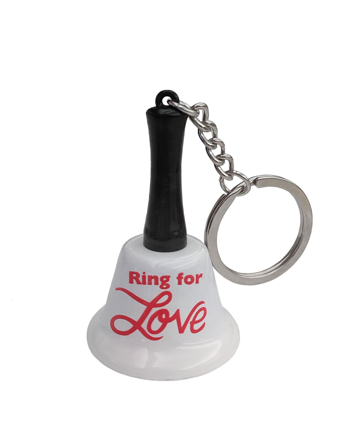 alternate image for Ring For Love Bell Keychain