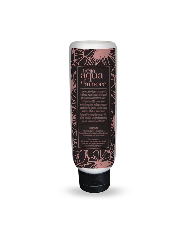 BELLA AQUA D'amore 6OZ LUBE 100MG CBD ALT view Color: NC