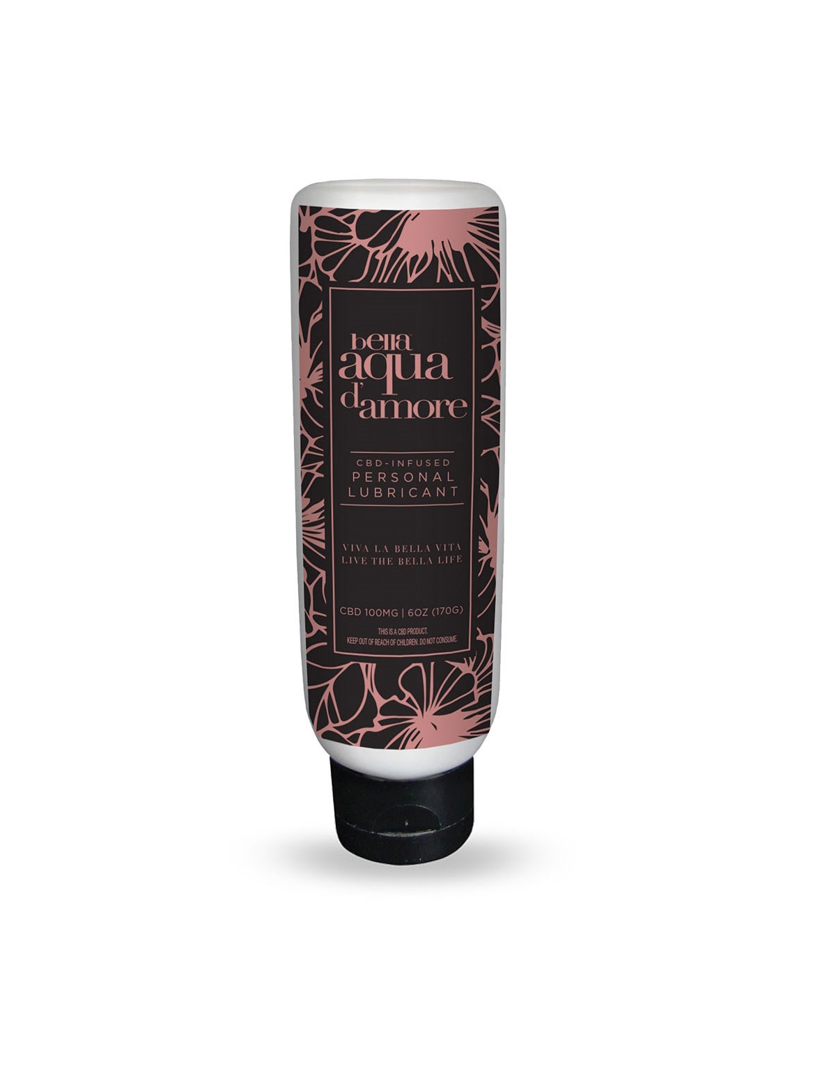 alternate image for BELLA AQUA D'amore 6OZ LUBE 100MG CBD