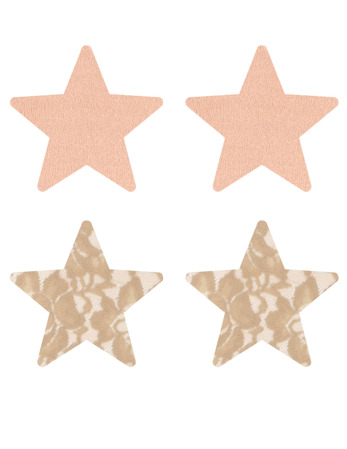 alternate image for Nude Ambitions Star Pasties