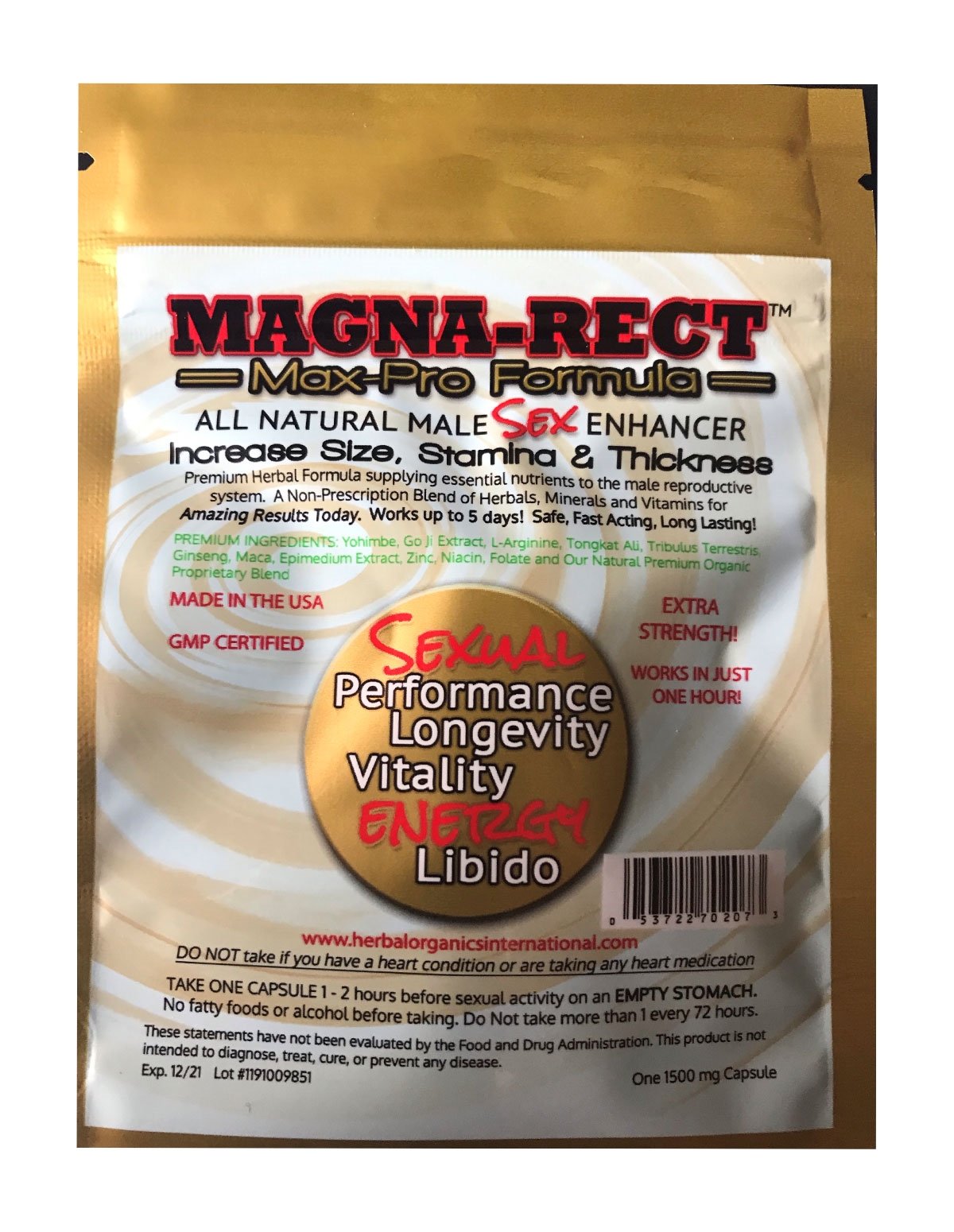alternate image for Magna-Rect Max Pro Supplement