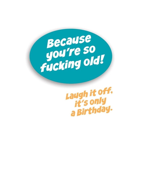 Do You Know Why I'm Laughing? Birthday Card ALT view Color: NC