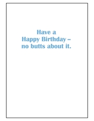 Alternate back view of MALE I HOPE YOUR DAY IS AS NICE BIRTHDAY CARD