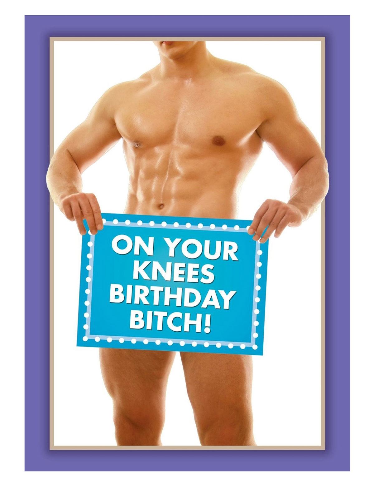 alternate image for On Your Knees Birthday Bitch
