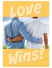 Additional NO COLOR view of product LOVE WINS with color code NC