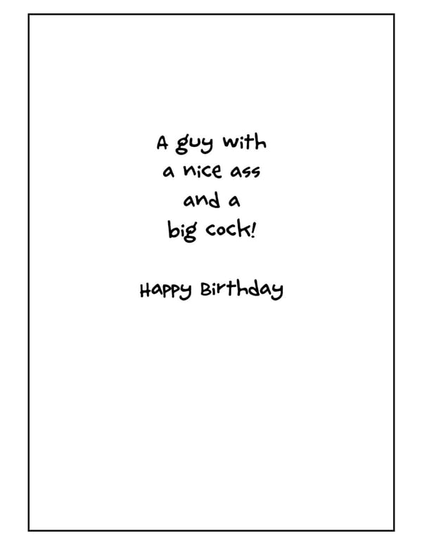 Just What You Wanted For Your Birthday Card ALT1 view Color: NC