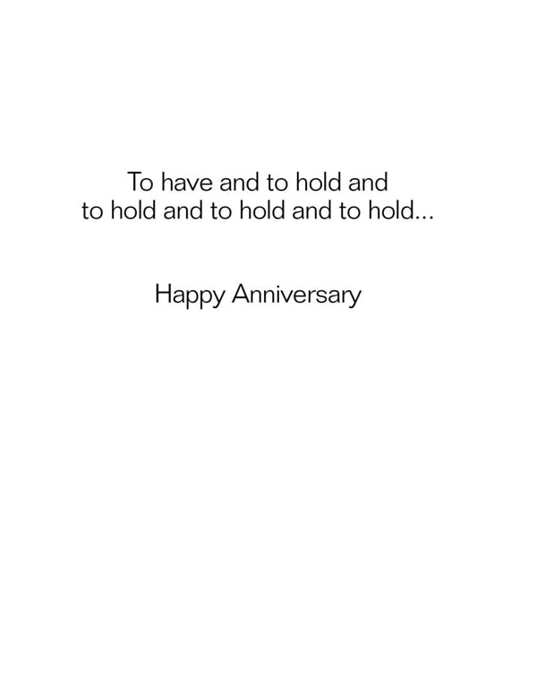 Love Is Anniversary Card ALT view Color: NC