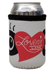 Front view of CAN KOOZIE - EYE DESIGN
