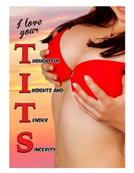 Front view of LOVE YOUR TITS