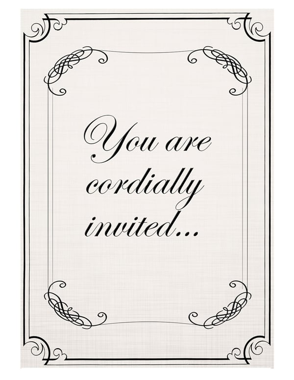 Cordially Invited default view Color: NC