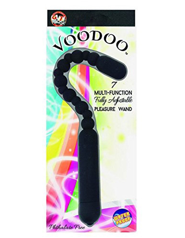 Voodoo 7 Multi-Function Pleasure Wand ALT view Color: BK