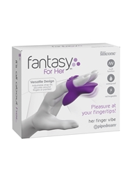 Additional  view of product FANTASY FOR HER FINGER VIBE with color code PURP