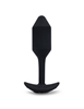 Additional BLACK view of product B-VIBE VIBRATING SNUG PLUG 2 with color code BK