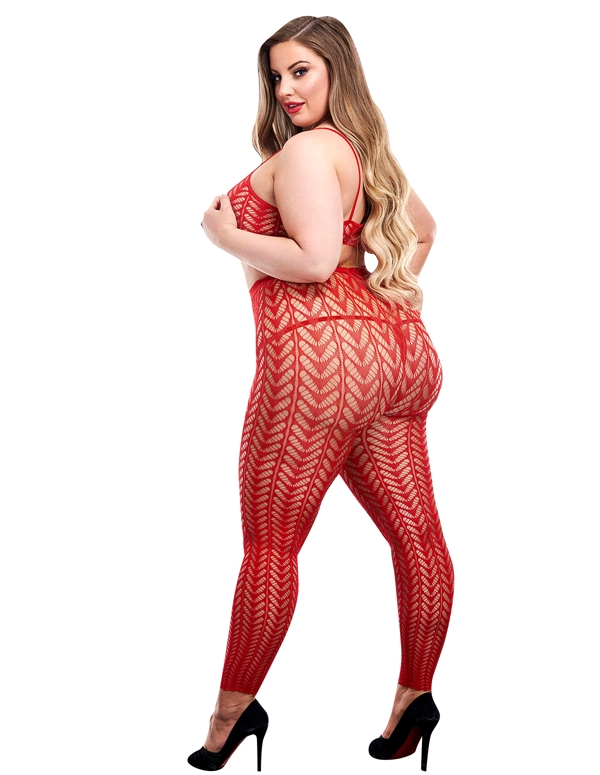 CROP TOP AND PANTS SET ALT1 view Color: RD