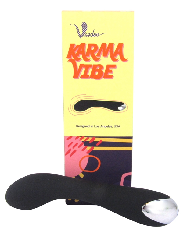 Voodoo Karma Vibrator ALT1 view Color: BK