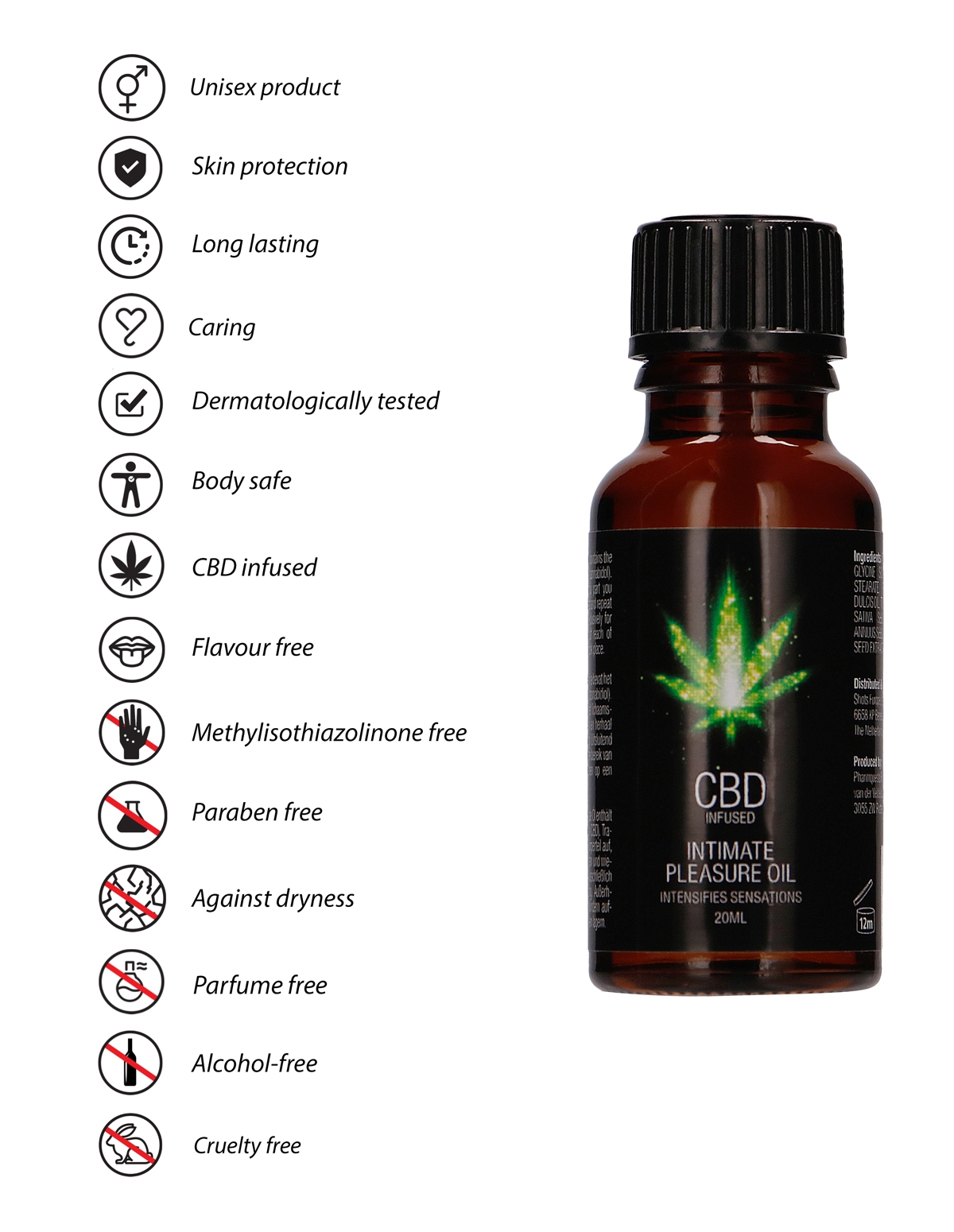 Cbd Cannabis Intimate Pleasure Oil