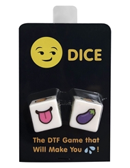 Front view of DTF DICE