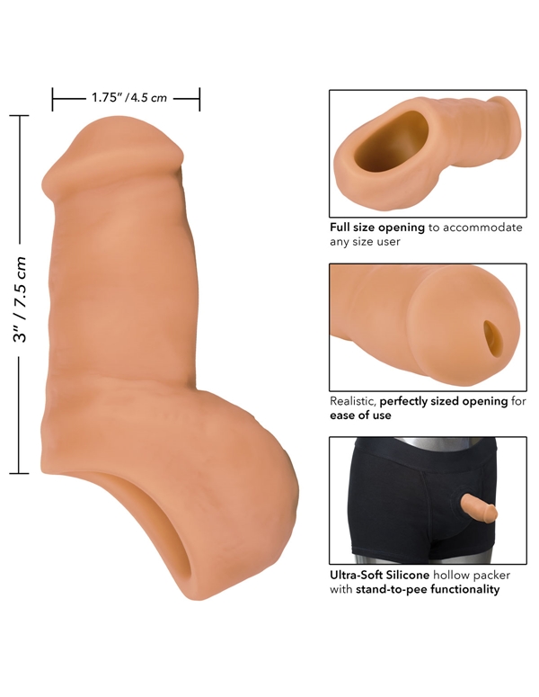 VANILLA PACKER GEAR ULTRA-SOFT SILICONE STP ALT view Color: TA