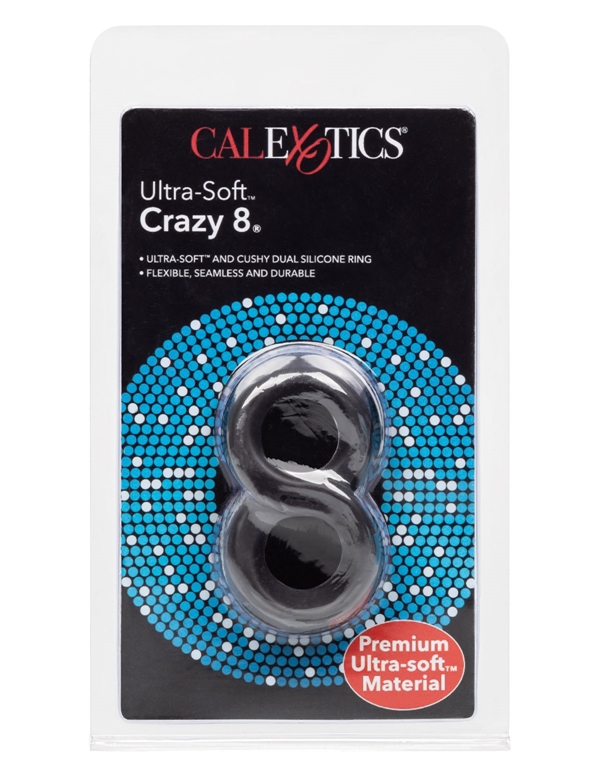 ULTRA-SOFT CRAZY 8 C-RING ALT3 view Color: BK