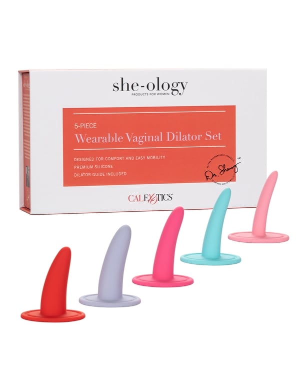 She-Ology 5Pc Wearable Vaginal Dilator Set ALT5 view Color: MC