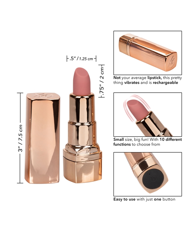 HIDE & PLAY RECHARGEABLE LIPSTICK - NUDE ALT view Color: NU
