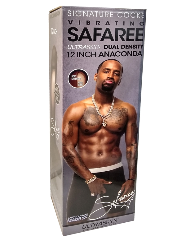 Signature Cocks - Safaree Samuels Anaconda 12In Cock ALT4 view Color: CHO.