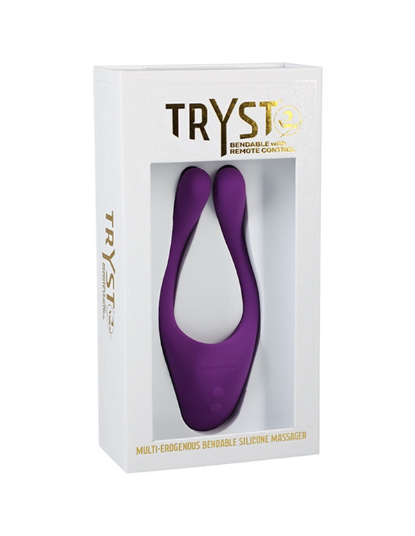 Tryst V2 Bendable Multi Erogenous Zone Massager W Remote 0990 15 Bx