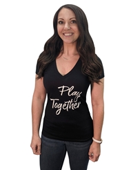 Front view of LL PLAY TOGETHER...STAY TOGETHER T-SHIRT