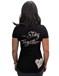 Alternate back view of LL PLAY TOGETHER...STAY TOGETHER T-SHIRT