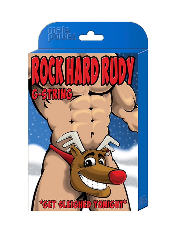ROCK HARD RUDY G-STRING ALT5 view Color: BR