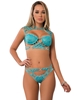Additional AQUA view of product 2PC LACED TOP AND STRAPPY BIKINI PANTY with color code AQ