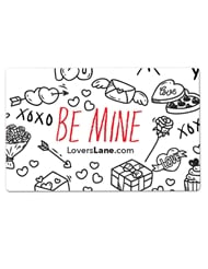 Front view of GIFT CARD - VALENTINE BE MINE
