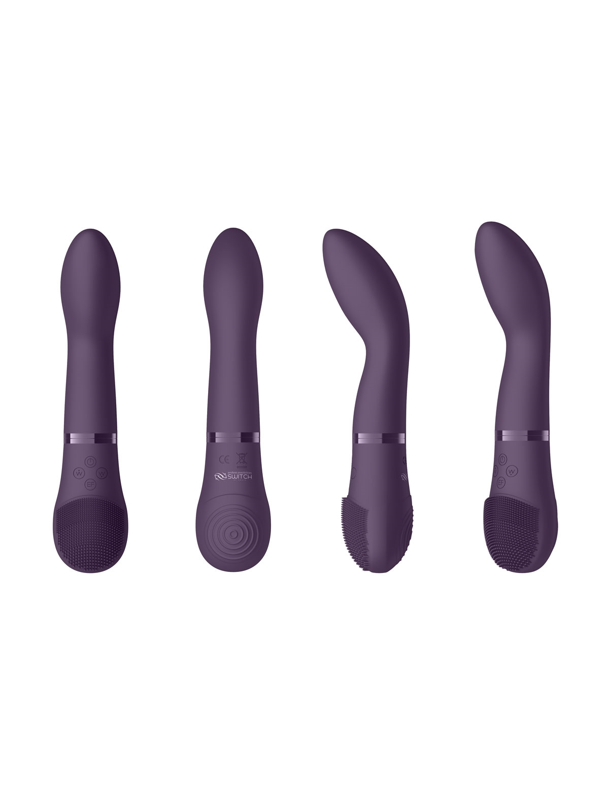 SWITCH BY SHOTS KIT 5 - INTERCHANGEABLE VIBRATOR KIT - SWI015PUR-03215 |  Lover's Lane