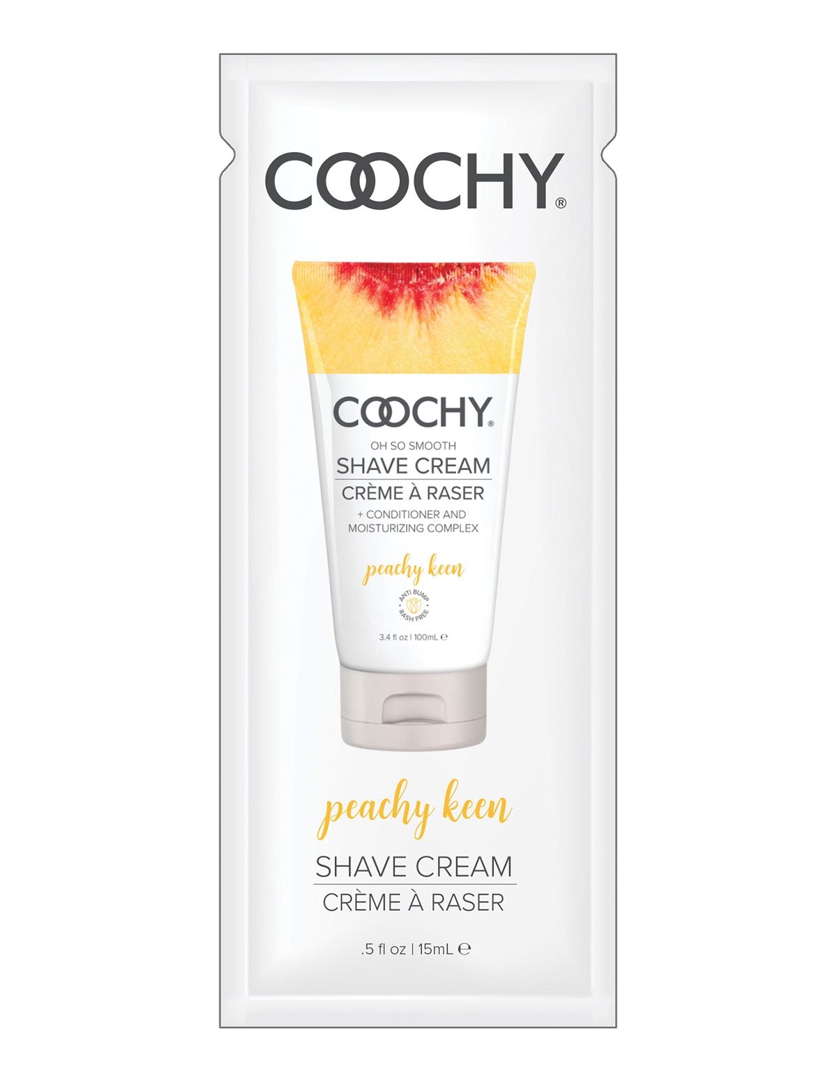 alternate image for Coochy Cream Foil Packet - Peachy Keen