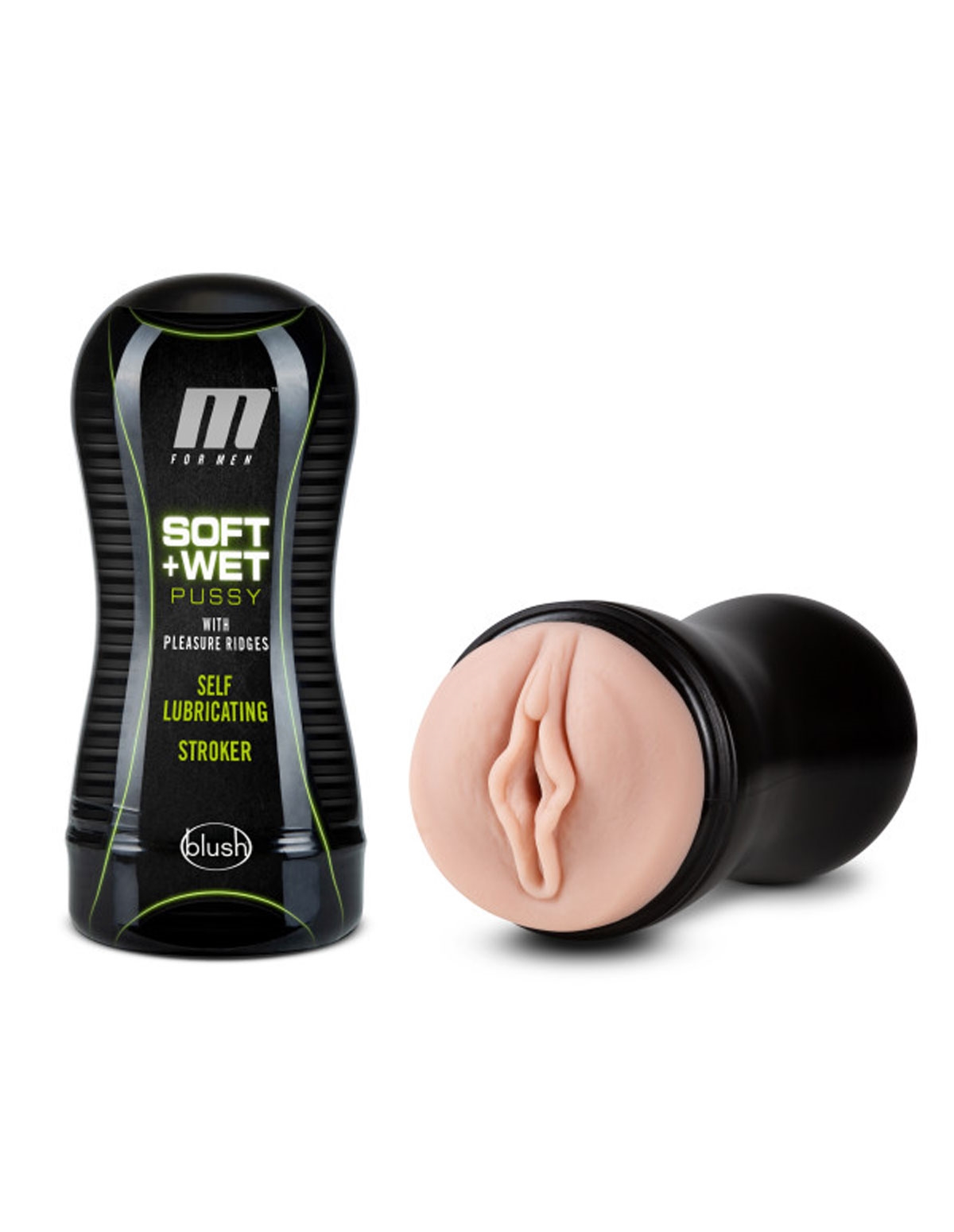 alternate image for SOFT AND WET PUSSY STROKER WITH PLEASURE RIDGES