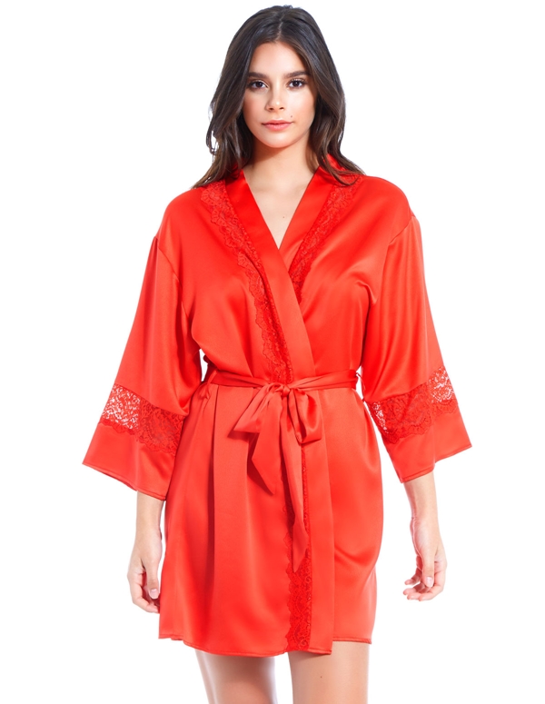 Sweetly Satin Robe 793204148 Lover's Lane