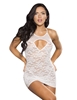 Additional WHITE view of product SWEETEST T BACK CHEMISE with color code WH