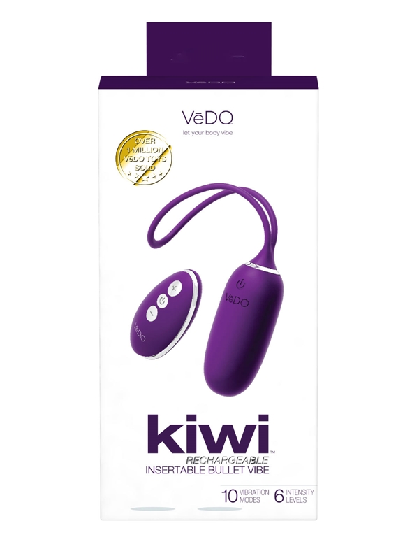 Kiwi Rechargeable Insertible Bullet ALT6 view Color: PR