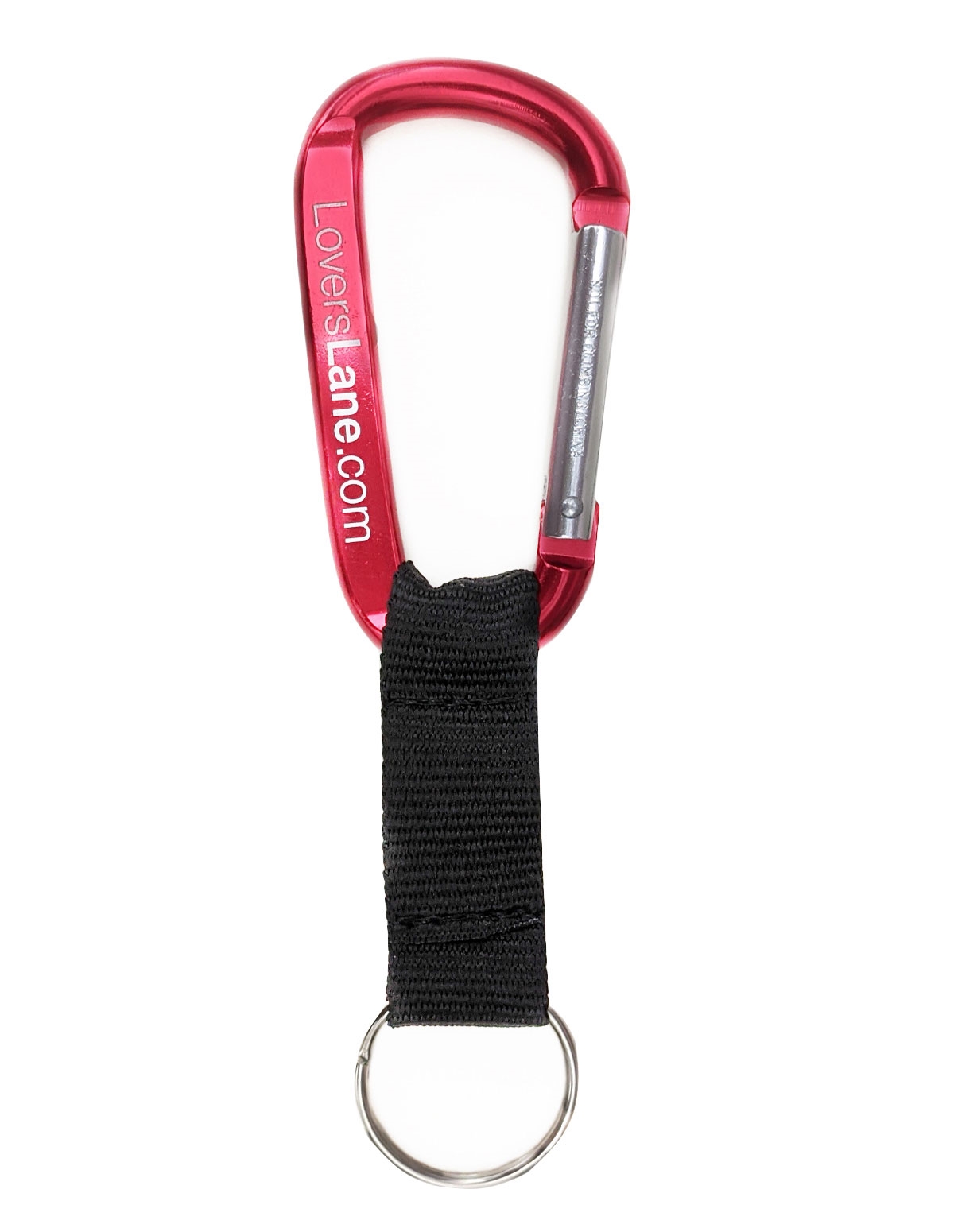 alternate image for Carabiner Keychain - Red
