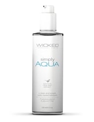Alternate front view of SIMPLY AQUA 4 OZ LUBRICANT
