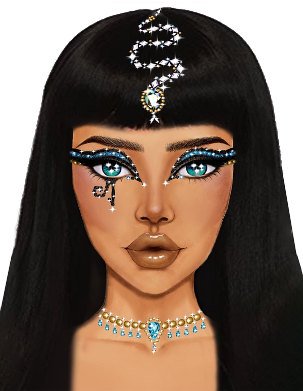 Cleopatra Adhesive Face Jewels ALT1 view Color: MC