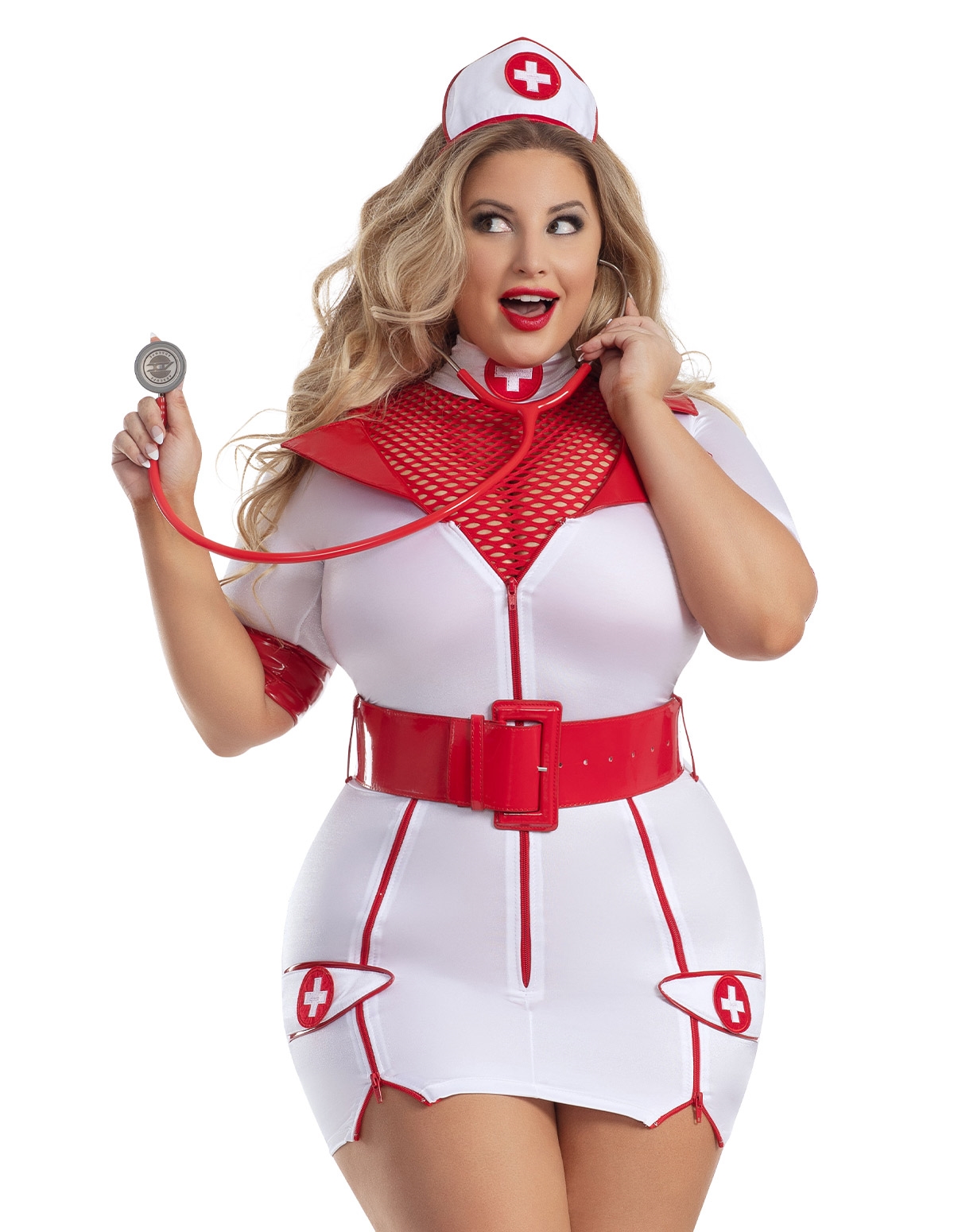 alternate image for Zip Up Nurse Dress