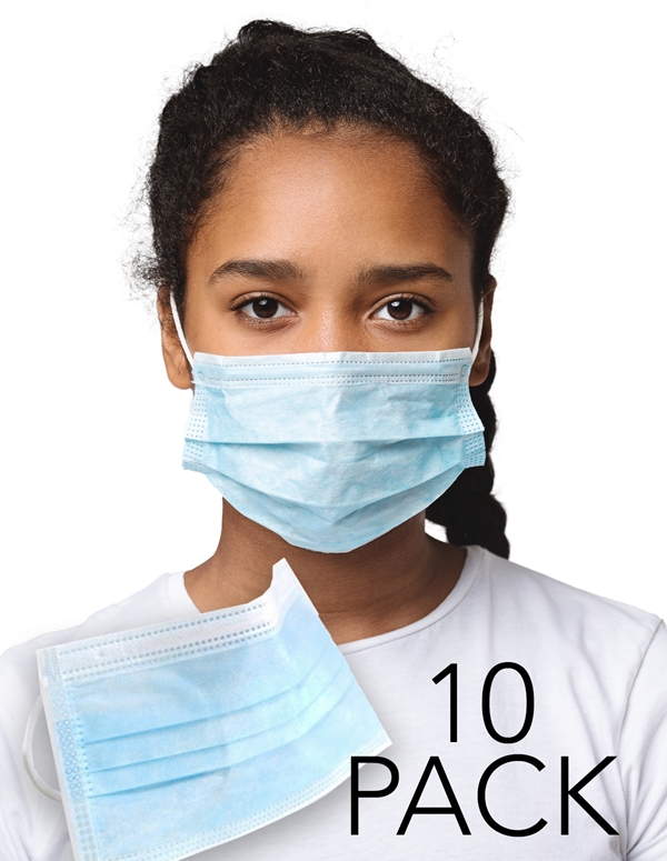 3 Ply Disposable Face Mask 10 Pack 10610005839 Lover's Lane