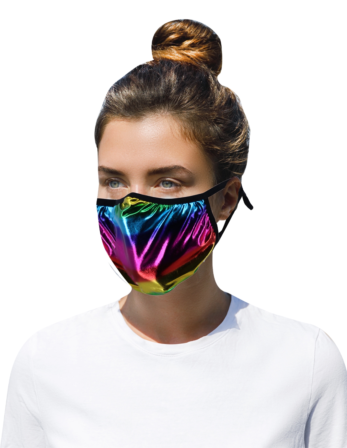 alternate image for Rainbow Face Mask