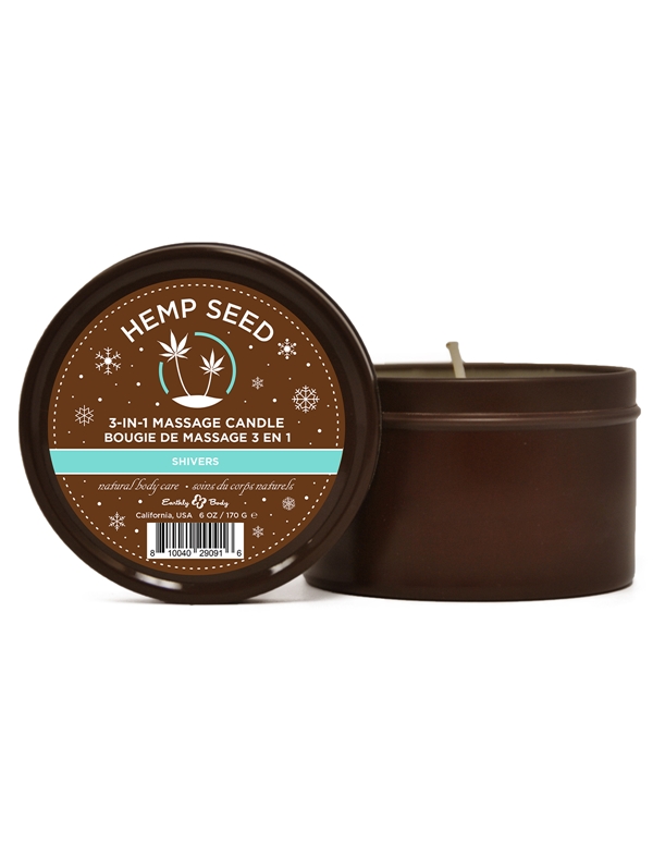Shivers Massage Candle - Hemp Seed default view Color: NC