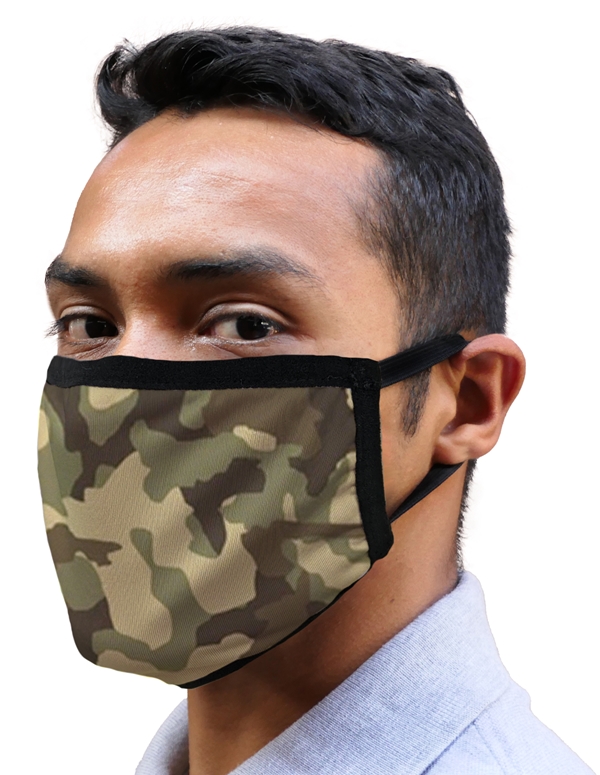 Camouflage Washable Mask default view Color: CA